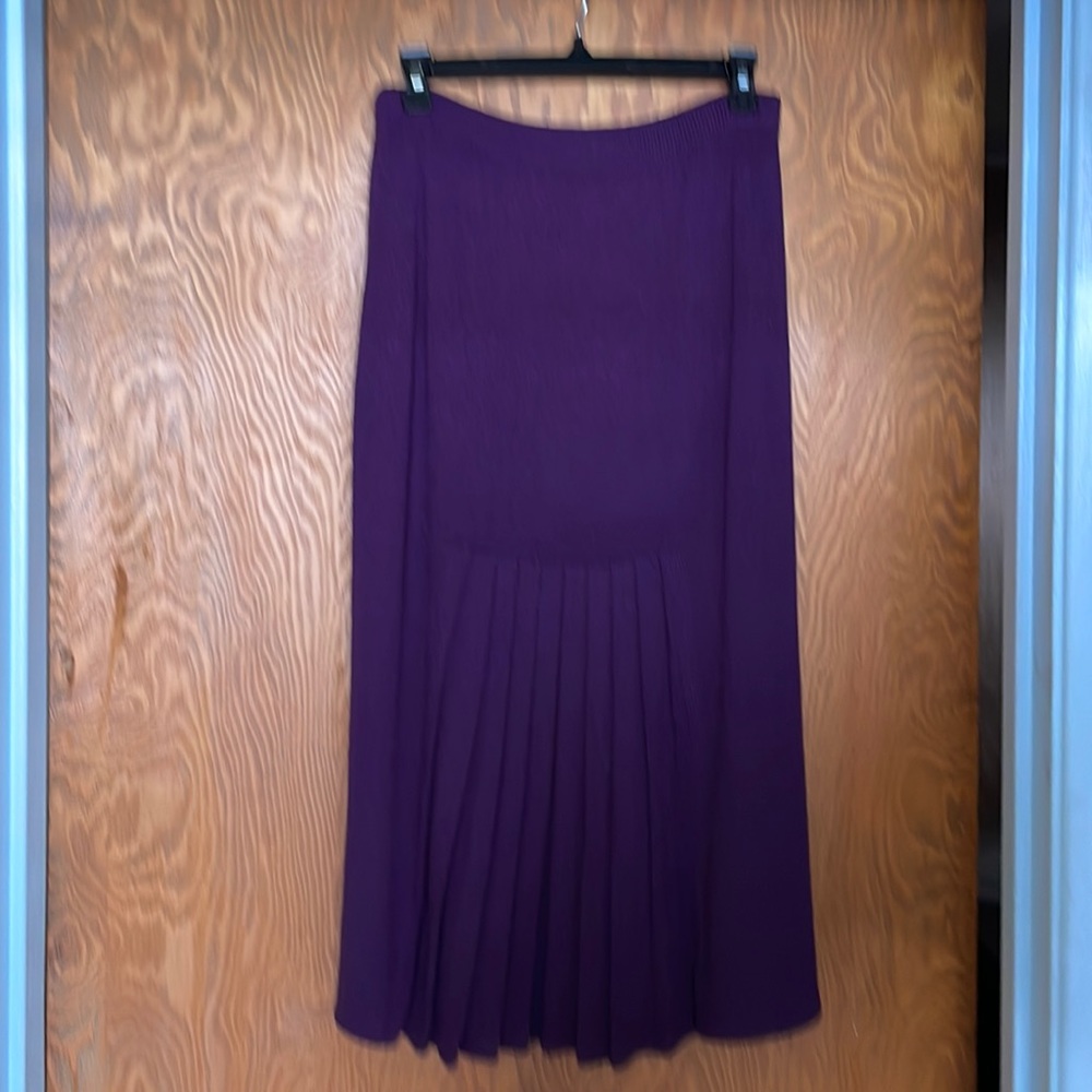 Purple St. John’s skirt